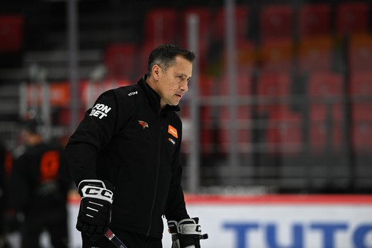 Раскатка «Авангарда» перед матчем с «Локомотивом»