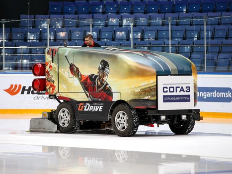 Раскатка «Авангарда» перед вторым матчем с «Адмиралом»