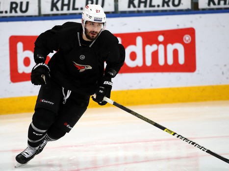 Раскатка «Авангарда» перед выездным матчем с минским «Динамо»