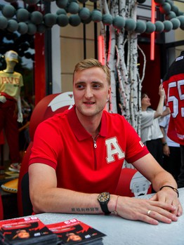 Александр Волков на вечеринке Буэнос Летос