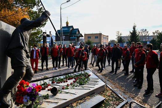 «Авангард» почтил память Алексея Черепанова