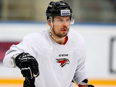 Раскатка «Авангарда» перед третьим матчем серии с «Барысом»