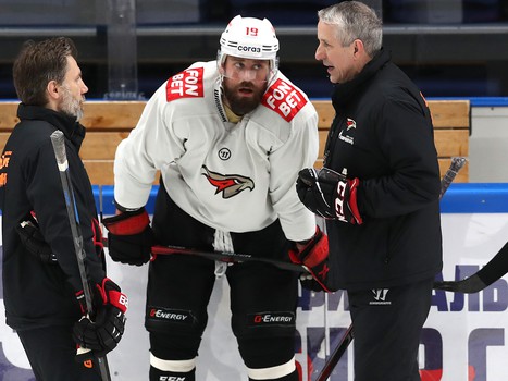 Раскатка «Авангарда» перед пятым матчем финальной серии с ЦСКА