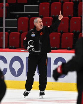 Тренировка «Авангарда» в Омске