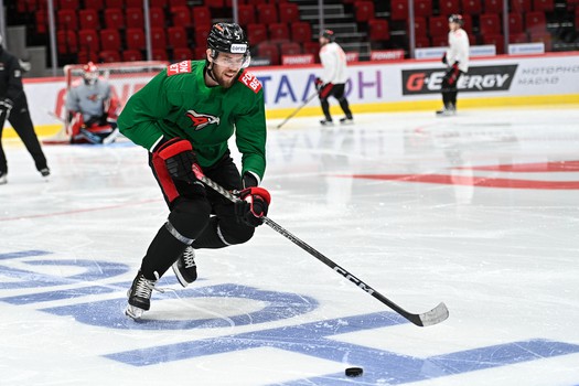 Тренировка «Авангарда» в Омске