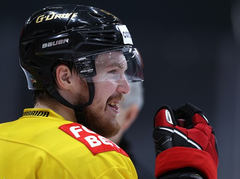 Раскатка «Авангарда» перед матчем с «Витязем»