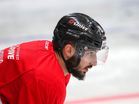 Раскатка «Авангарда» перед матчем с «Витязем»