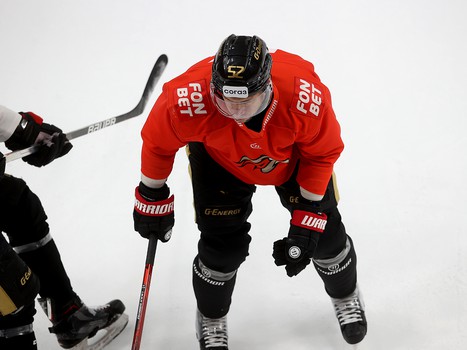 Тренировка «Авангарда» в Балашихе