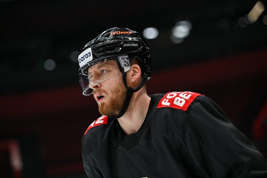 Раскатка «Авангарда» перед матчем с «Барысом»