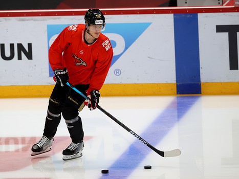 Тренировка «Авангарда» в Балашихе