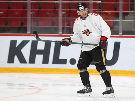 Раскатка «Авангарда» перед матчем со «Спартаком»