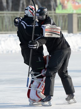 Тренировка под открытым небом