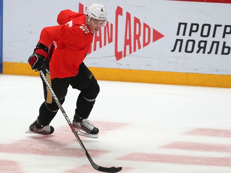 Открытая тренировка «Авангарда» перед вторым раундом плей-офф