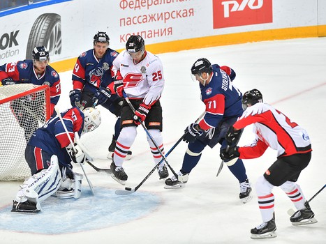 20.02.2018. Серия товарищеских матчей. "Авангард" - Торпедо" 0:2