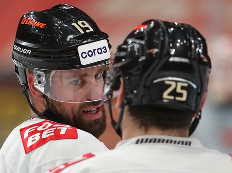 Раскатка «Авангарда» перед матчем с «Барысом»