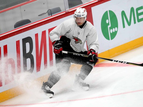 «Авангард» возобновил тренировки. Первое занятие по катанию