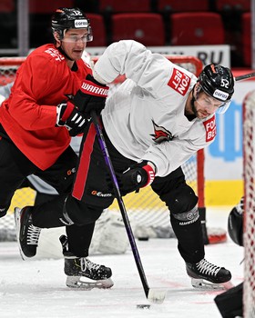 Раскатка «Авангарда» перед матчем с «Локомотивом»