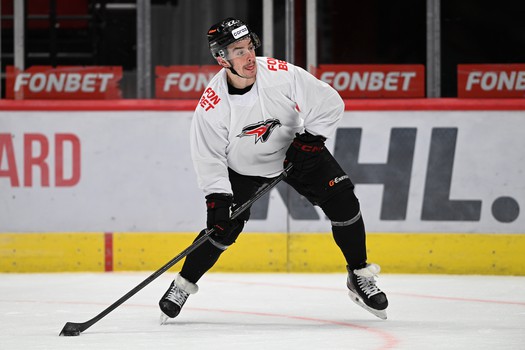 Раскатка «Авангарда» перед матчем с ХК «Сочи»