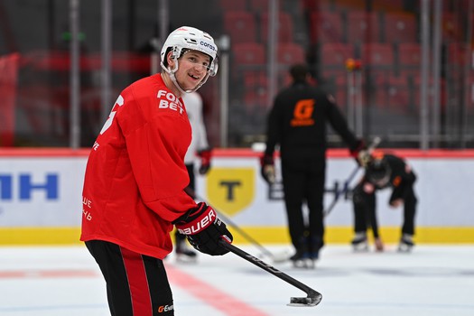 Тренировка «Авангарда» в Омске