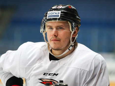 Раскатка «Авангарда» перед матчем против СКА