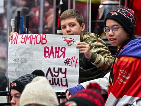 Открытая тренировка «Авангарда» перед плей-офф