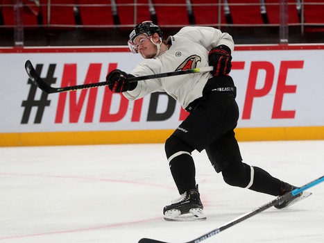 Раскатка «Авангарда» перед матчем с «Нефтехимиком»