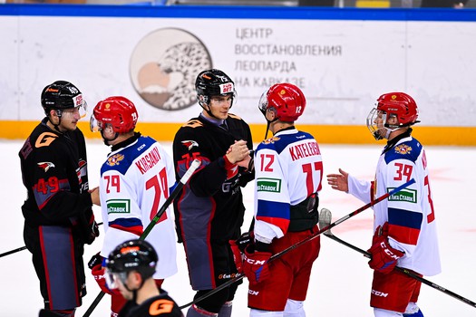 03.08.2022. Сборная России U25 - «Авангард» 4:3