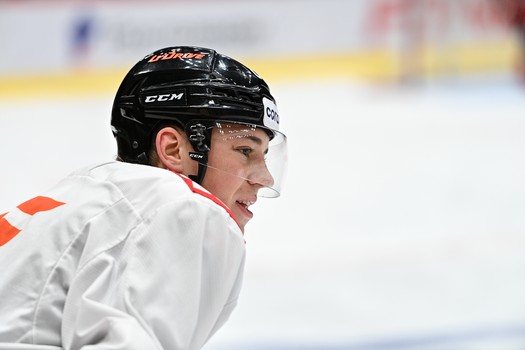 Раскатка «Авангарда» перед матчем с «Барысом»