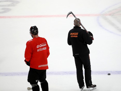 Открытая тренировка «Авангарда» перед стартом второго раунда плей-офф