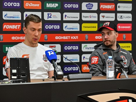 Открытая тренировка «Авангарда» перед плей-офф