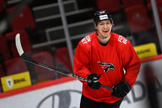 Раскатка «Авангарда» перед матчем с ХК «Сочи»