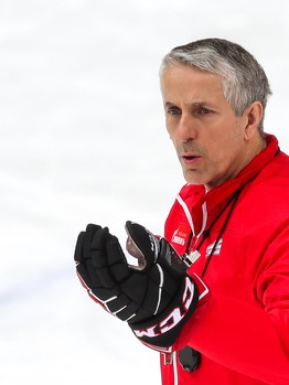 Раскатка «Авангарда» перед четвертым матчем серии с «Барысом»