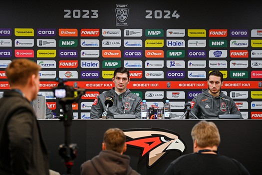 Открытая тренировка «Авангарда» перед вторым раундом плей-офф