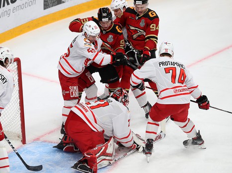 02.03.2021. 1/4 финала, 1 матч. «Авангард» - «Автомобилист» 3:0