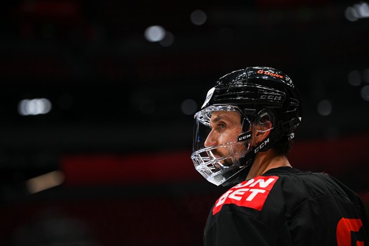 Тренировка «Авангарда» перед четвёртым матчем серии с «Металлургом»