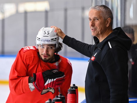 Тренировка «Авангарда» в Омске