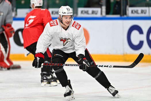 Раскатка «Авангарда» перед первым матчем финала Востока с «Ак Барсом»