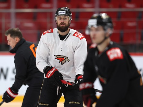 Раскатка «Авангарда» перед матчем с «Сибирью»