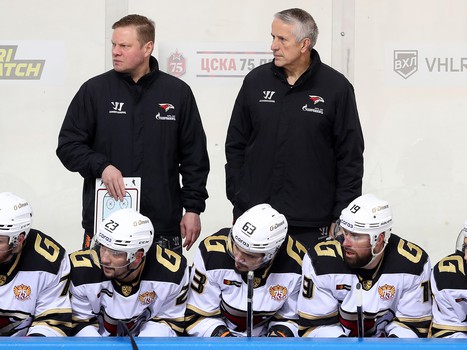 23.02.2022. Товарищеский матч. ЦСКА - «Авангард» 0:2