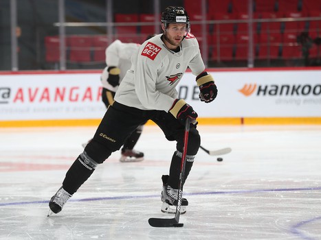 Раскатка «Авангарда» перед матчем с ЦСКА