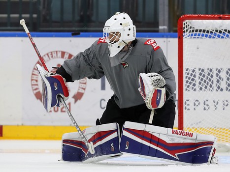 Тренировка «Авангарда» перед стартом турнира в Санкт-Петербурге
