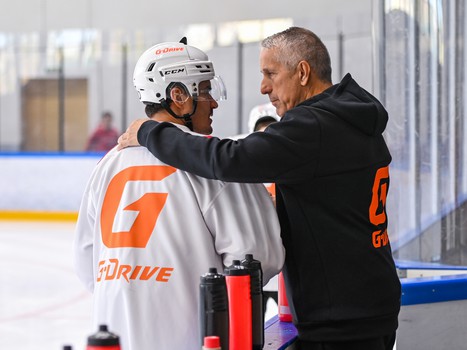 Тренировка «Авангарда» в Омске