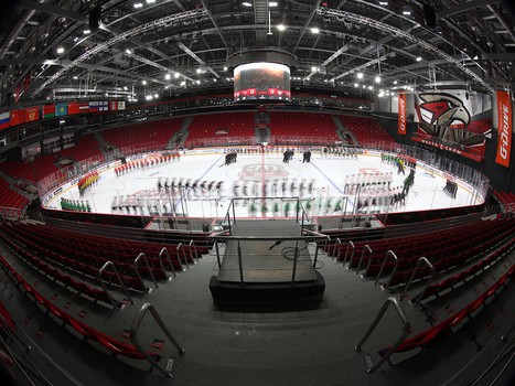 Раскатка «Авангарда» перед пятым матчем серии с «Автомобилистом»