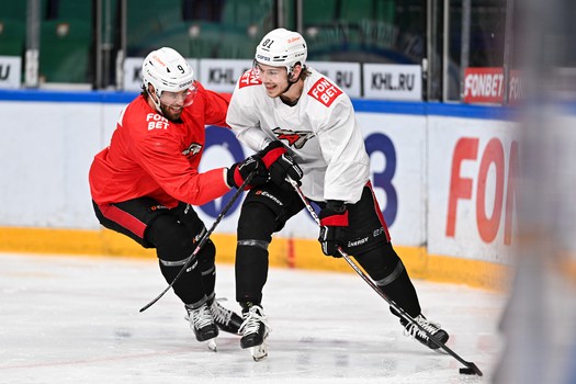 Раскатка «Авангарда» перед пятым матчем финала Востока с «Ак Барсом»