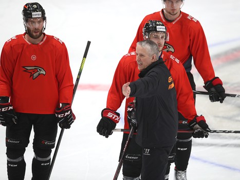 Раскатка «Авангарда» перед третьим матчем серии с «Ак Барсом»