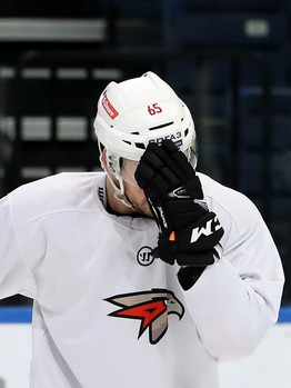 Раскатка «Авангарда» перед выездным матчем с минским «Динамо»