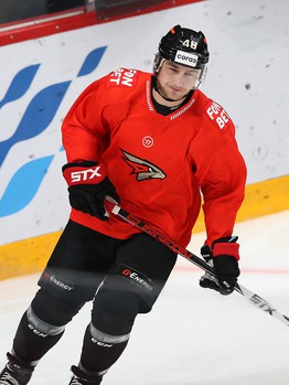 Раскатка «Авангарда» перед матчем с «Автомобилистом»