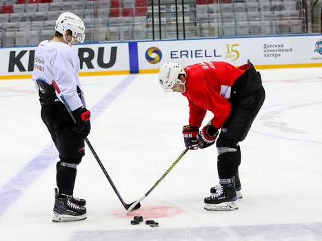 Раскатка «Авангарда» перед выездным матчем с ХК «Сочи»