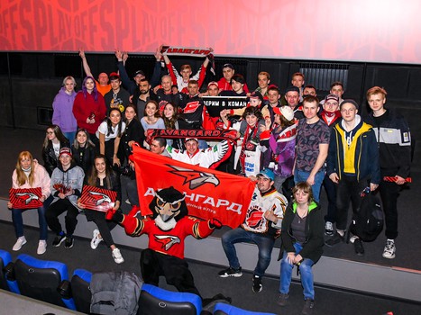 Омск празднует чемпионство «Авангарда»!