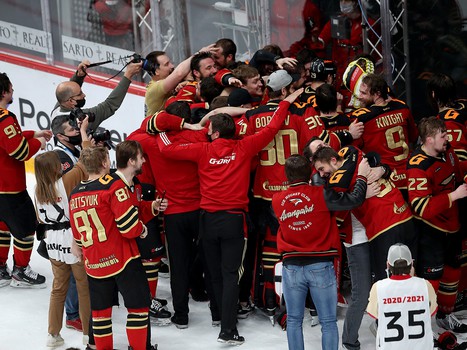 28.04.2021. Финал Кубка Гагарина, 6 матч. «Авангард» - ЦСКА 1:0